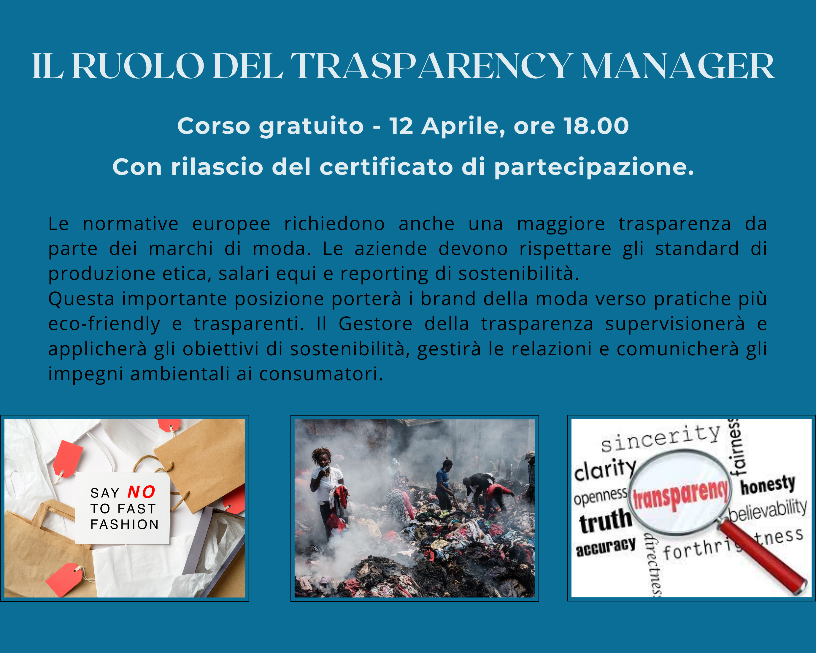 Il ruolo del Transparency Manager.