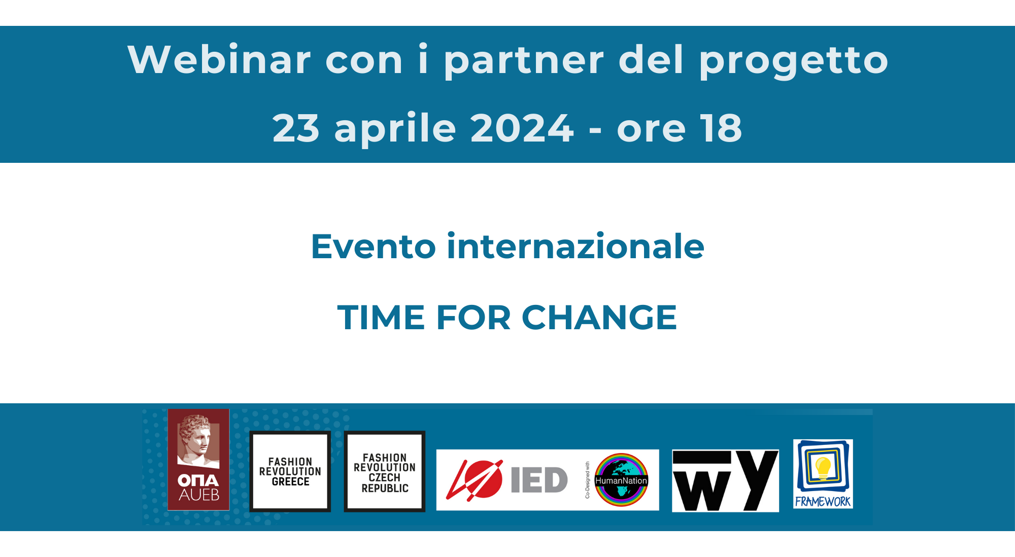 Webinar conclusivo corso sul Transparency Manager